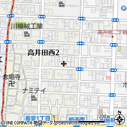 富士松高井田事業所周辺の地図