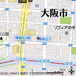 日本医学株式会社　大阪営業所周辺の地図