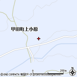 広島県安芸高田市甲田町上小原3678周辺の地図