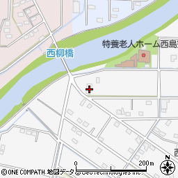 静岡県浜松市中央区西島町126周辺の地図