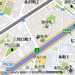 兵庫県神戸市兵庫区兵庫町2丁目1-21周辺の地図