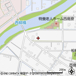 静岡県浜松市中央区西島町132周辺の地図