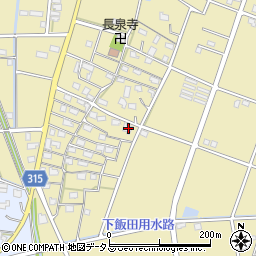 静岡県浜松市中央区河輪町664周辺の地図