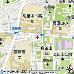 株式会社大阪防水建設社本社　人事部周辺の地図
