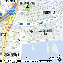 奥井電機株式会社周辺の地図