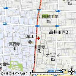 株式会社竹田義建築周辺の地図