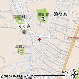 静岡県牧之原市須々木439周辺の地図