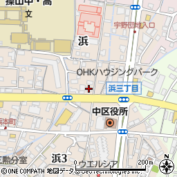 東京セフティ株式会社　岡山支社周辺の地図