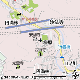 兵庫県神戸市須磨区妙法寺（樫原）周辺の地図