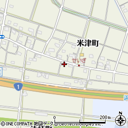 静岡県浜松市中央区米津町490周辺の地図