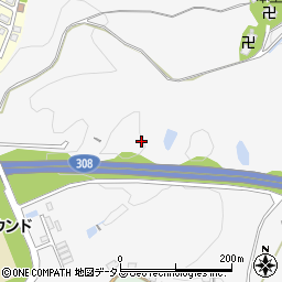 第二阪奈道路周辺の地図