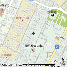 三重県津市久居二ノ町1669周辺の地図
