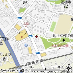 ほっともっと神戸池上店周辺の地図