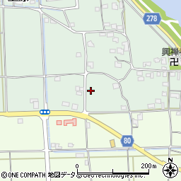岡山県総社市上原490周辺の地図