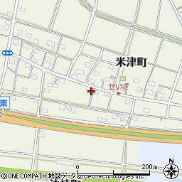 静岡県浜松市中央区米津町486周辺の地図