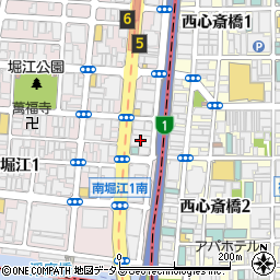 ヤマハミュージック　リテイリング大阪なんば店・外販営業課周辺の地図