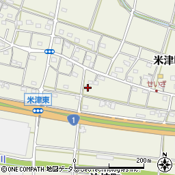 静岡県浜松市中央区米津町471周辺の地図