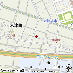 静岡県浜松市中央区米津町543周辺の地図