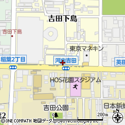 タックルベリー東大阪花園店周辺の地図
