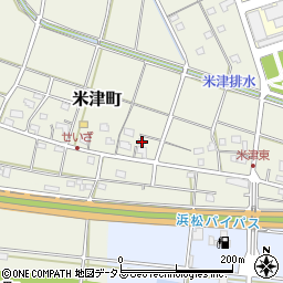 静岡県浜松市中央区米津町556周辺の地図