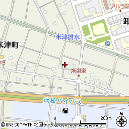 静岡県浜松市中央区米津町534周辺の地図