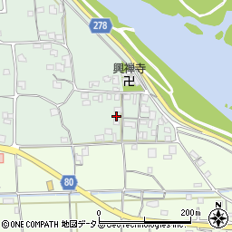 岡山県総社市上原518周辺の地図