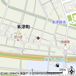 静岡県浜松市中央区米津町553周辺の地図