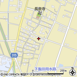 静岡県浜松市中央区河輪町663周辺の地図