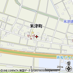 静岡県浜松市中央区米津町565周辺の地図
