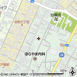 三重県津市久居二ノ町1679周辺の地図