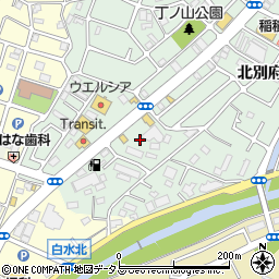 兵庫県神戸市西区北別府4丁目2120-3周辺の地図