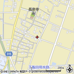 静岡県浜松市中央区河輪町642周辺の地図