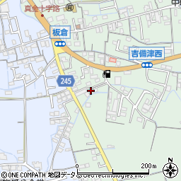 岡山県岡山市北区吉備津1221-8周辺の地図