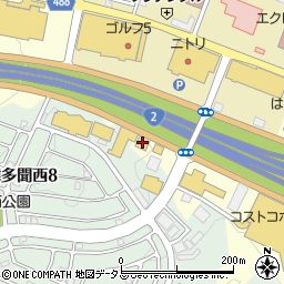 はま寿司垂水多聞店周辺の地図