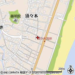 静岡県牧之原市須々木428周辺の地図