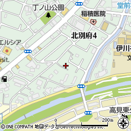 兵庫県神戸市西区北別府4丁目2089-6周辺の地図