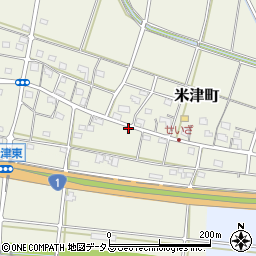 静岡県浜松市中央区米津町485周辺の地図
