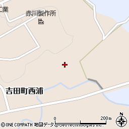 広島県安芸高田市吉田町西浦1123周辺の地図