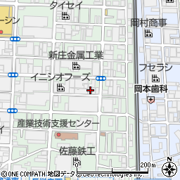 昭和技研倉庫周辺の地図