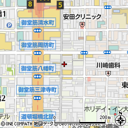 マツモトキヨシ心斎橋店周辺の地図