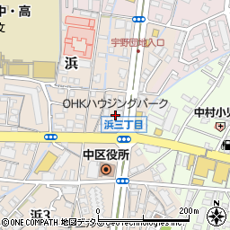 積水ハウス株式会社　岡山支店・シャーウッドＯＨＫ・展示場周辺の地図