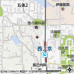 株式会社墨運堂　本社周辺の地図