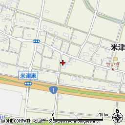 静岡県浜松市中央区米津町470周辺の地図