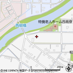 静岡県浜松市中央区西島町130周辺の地図