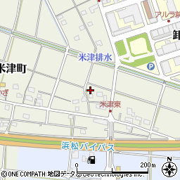 静岡県浜松市中央区米津町535周辺の地図