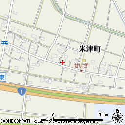 静岡県浜松市中央区米津町604周辺の地図