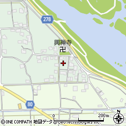 岡山県総社市上原531-2周辺の地図