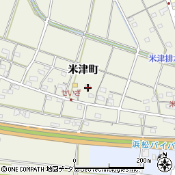 静岡県浜松市中央区米津町566周辺の地図