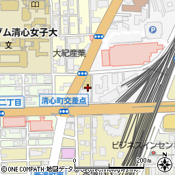 岡山県岡山市北区国体町1-11周辺の地図