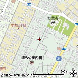 三重県津市久居二ノ町1687-1周辺の地図